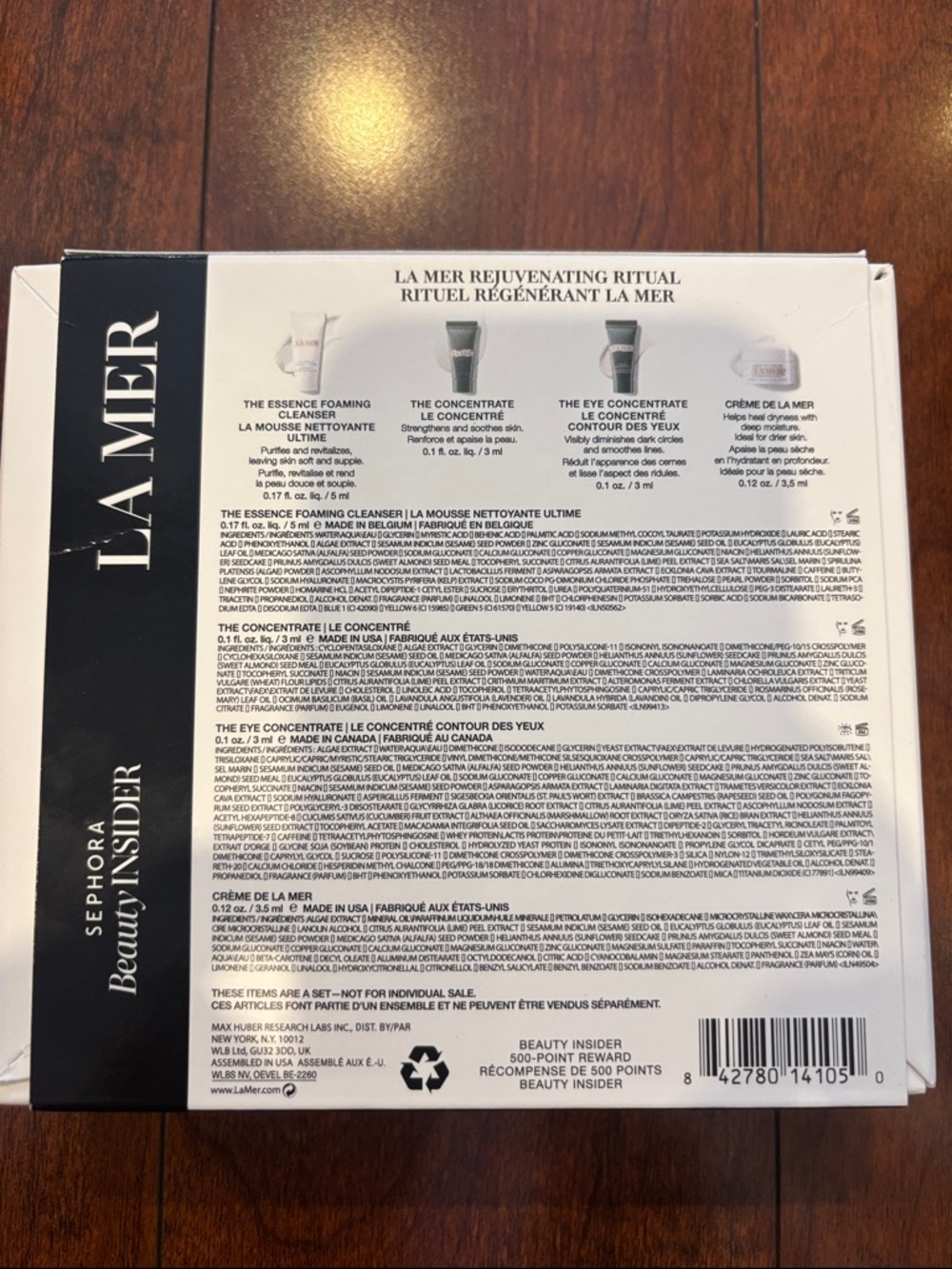 La Mer Rejuvenating Ritual Sephora Beauty Insider 4-piece Set - Picture 4 of 4